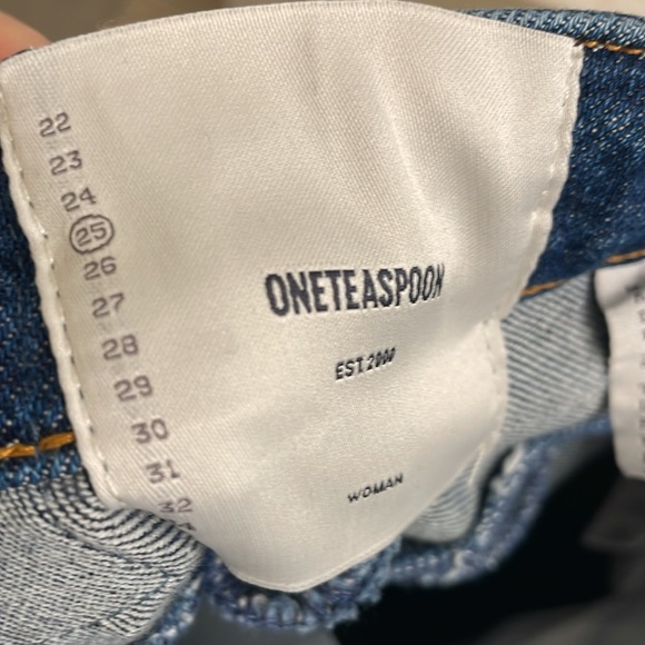 REVOLVE One Teaspoon Preachers High Waist Skinny in Soho Blue - Picture 9 of 10